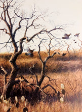 Load image into Gallery viewer, John Dearman - Deadwood Covey - Lithograph - Brand New Custom Sporting Frame