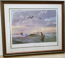 Load image into Gallery viewer, John P. Cowan - Releasing A Spawner - Lithograph 1988 - Brand New Custom Sporting Frame