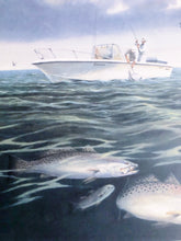 Load image into Gallery viewer, Ronnie Wells - Bay Water Specks - Lithograph AP - Brand New Custom Sporting Frame