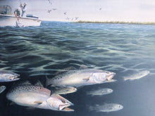 Load image into Gallery viewer, Ronnie Wells - Bay Water Specks - Lithograph AP - Brand New Custom Sporting Frame