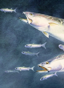Ronnie Wells - Trout Run - Lithograph With Remarque  - Brand New Custom Sporting Frame